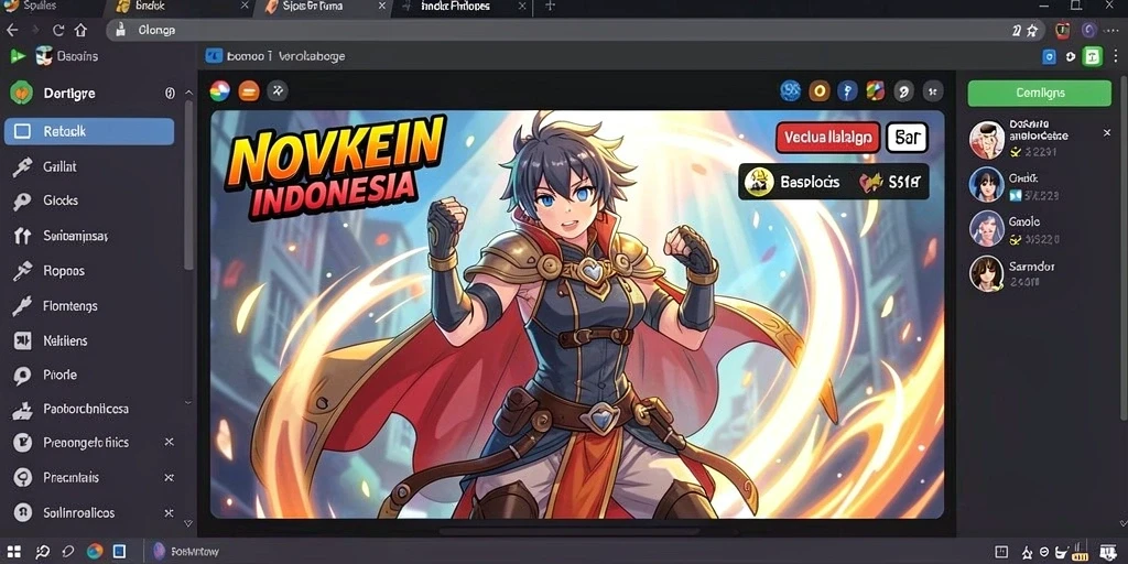 Tampilan antarmuka yang intuitif dan menarik.