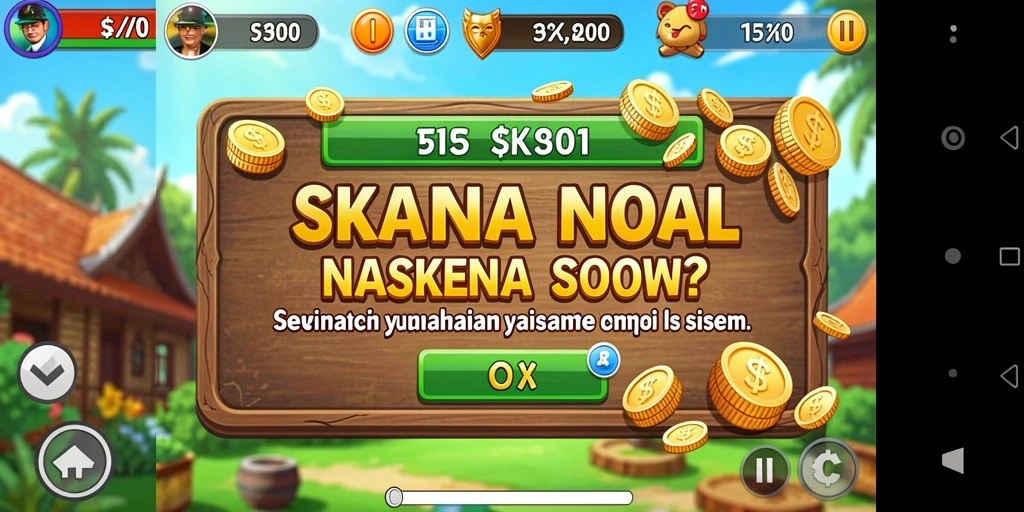 Tampilan awal yang sederhana namun menarik.