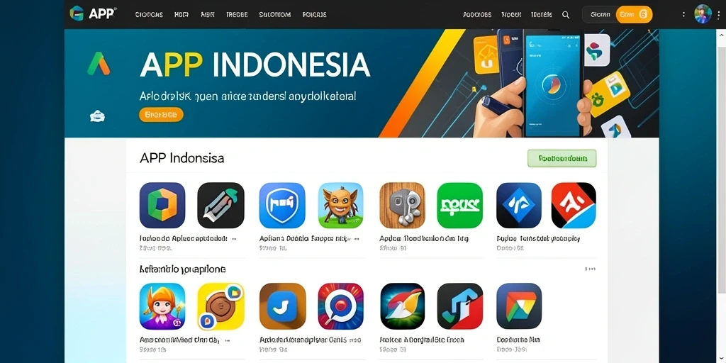 Tampilan awal permainan yang menarik.