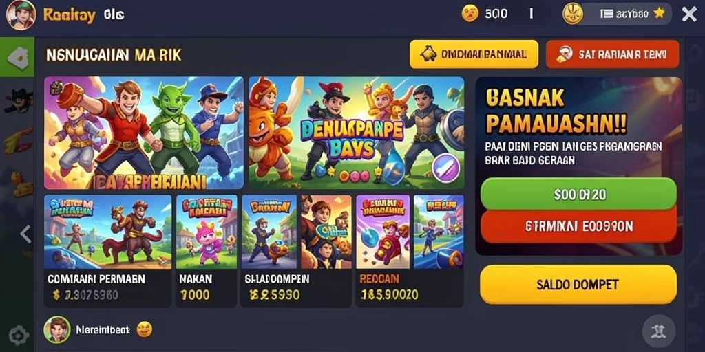 Tampilan awal aplikasi DOREMI88 yang memukau.