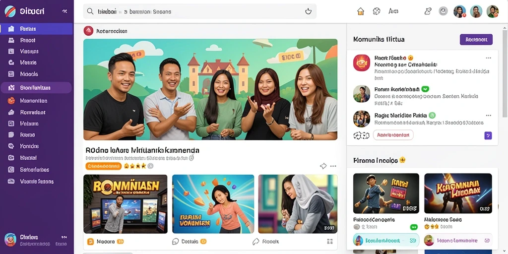 Tampilan antarmuka utama QQSTAR88 yang menarik.
