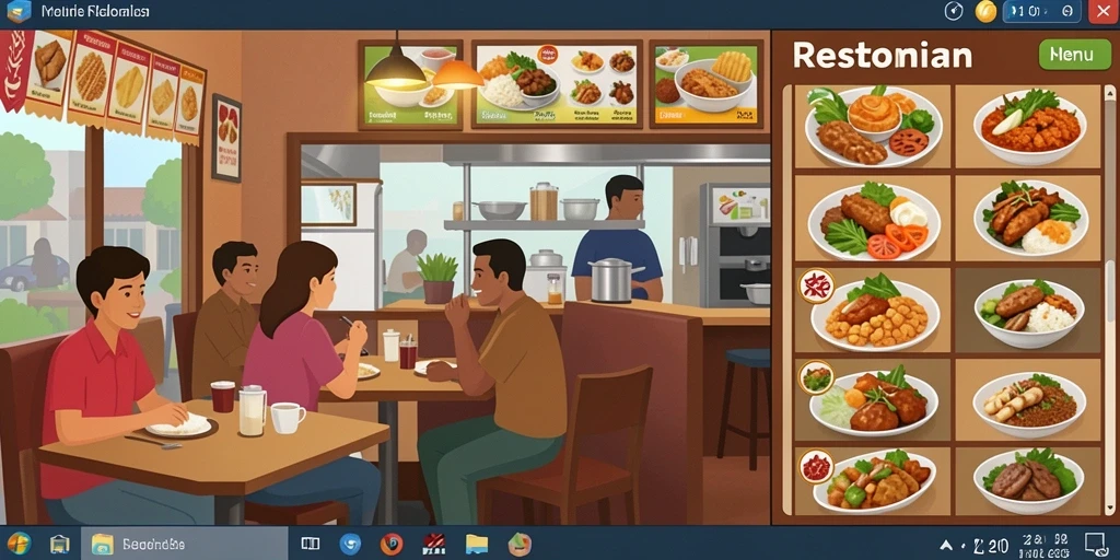 Tampilan antarmuka yang ramah pengguna dan intuitif.